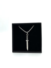 Load image into Gallery viewer, Steel Tanto Necklace