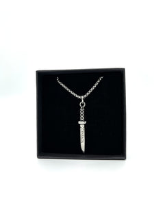 Steel Tanto Necklace