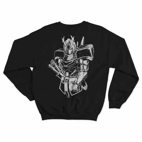 vancouver streetwear gundam sweater black