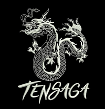 Load image into Gallery viewer, Tensaga Dragon Hoodie (Black)